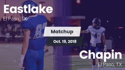 Matchup: Eastlake  vs. Chapin  2018
