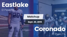 Matchup: Eastlake  vs. Coronado  2019