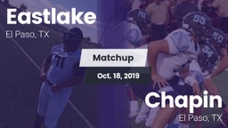 Matchup: Eastlake  vs. Chapin  2019