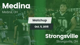Matchup: Medina  vs. Strongsville  2018