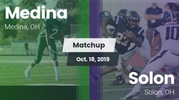 Matchup: Medina  vs. Solon  2019