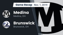 Recap: Medina  vs. Brunswick  2019