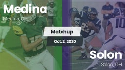 Matchup: Medina  vs. Solon  2020