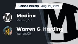 Recap: Medina  vs. Warren G. Harding  2021