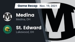 Recap: Medina  vs. St. Edward  2021