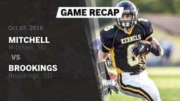 Recap: Mitchell  vs. Brookings  2016