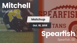 Matchup: Mitchell  vs. Spearfish  2018