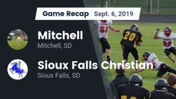 Recap: Mitchell  vs. Sioux Falls Christian  2019