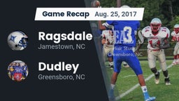 Recap: Ragsdale  vs. Dudley  2017