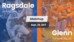 Matchup: Ragsdale  vs. Glenn  2017