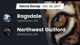 Recap: Ragsdale  vs. Northwest Guilford  2017
