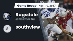 Recap: Ragsdale  vs. southview 2017