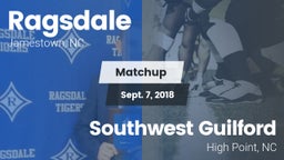 Matchup: Ragsdale  vs. Southwest Guilford  2018