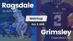 Matchup: Ragsdale  vs. Grimsley  2018