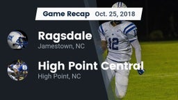Recap: Ragsdale  vs. High Point Central  2018