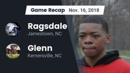 Recap: Ragsdale  vs. Glenn  2018
