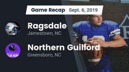 Recap: Ragsdale  vs. Northern Guilford  2019