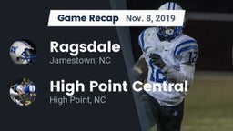 Recap: Ragsdale  vs. High Point Central  2019