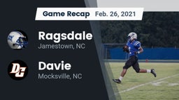 Recap: Ragsdale  vs. Davie  2021