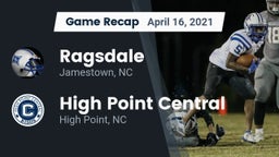 Recap: Ragsdale  vs. High Point Central  2021