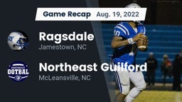 Recap: Ragsdale  vs. Northeast Guilford  2022