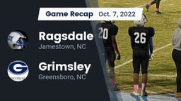 Recap: Ragsdale  vs. Grimsley  2022