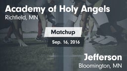 Matchup: Academy of Holy vs. Jefferson  2016