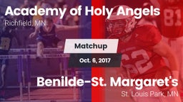 Matchup: Academy of Holy vs. Benilde-St. Margaret's  2017