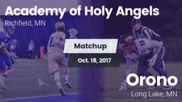 Matchup: Academy of Holy vs. Orono  2017