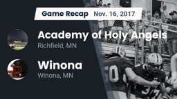 Recap: Academy of Holy Angels  vs. Winona  2017