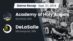 Recap: Academy of Holy Angels  vs. DeLaSalle  2018