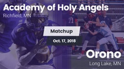 Matchup: Academy of Holy vs. Orono  2018