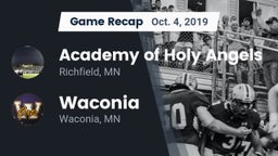 Recap: Academy of Holy Angels  vs. Waconia  2019