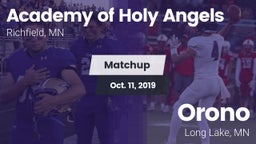 Matchup: Academy of Holy vs. Orono  2019