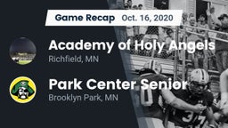 Recap: Academy of Holy Angels  vs. Park Center Senior  2020