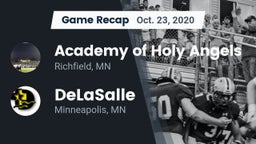 Recap: Academy of Holy Angels  vs. DeLaSalle  2020