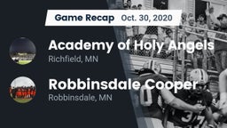 Recap: Academy of Holy Angels  vs. Robbinsdale Cooper  2020