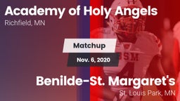 Matchup: Academy of Holy vs. Benilde-St. Margaret's  2020