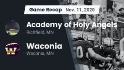 Recap: Academy of Holy Angels  vs. Waconia  2020