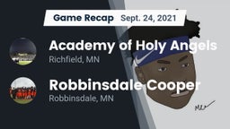 Recap: Academy of Holy Angels  vs. Robbinsdale Cooper  2021