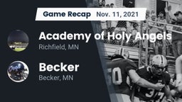 Recap: Academy of Holy Angels  vs. Becker  2021
