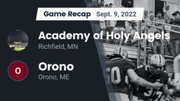 Recap: Academy of Holy Angels  vs. Orono  2022