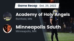 Recap: Academy of Holy Angels  vs. Minneapolis South  2022