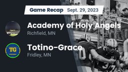 Recap: Academy of Holy Angels  vs. Totino-Grace  2023