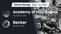 Recap: Academy of Holy Angels  vs. Becker  2023