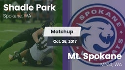 Matchup: Shadle Park High vs. Mt. Spokane 2017