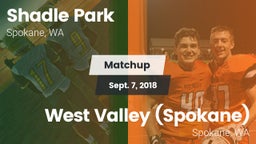 Matchup: Shadle Park High vs. West Valley  (Spokane) 2018