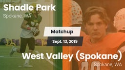 Matchup: Shadle Park High vs. West Valley  (Spokane) 2019