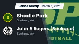 Recap: Shadle Park  vs. John R Rogers  (Spokane) 2021