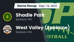 Recap: Shadle Park  vs. West Valley  (Spokane) 2022